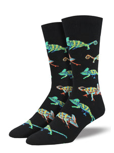 One in a Chameleon Men's Socks