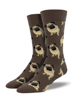 Load image into Gallery viewer, King Size Pugs Men&#39;s Socks
