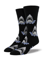 Load image into Gallery viewer, Shark Attack Men&#39;s Socks
