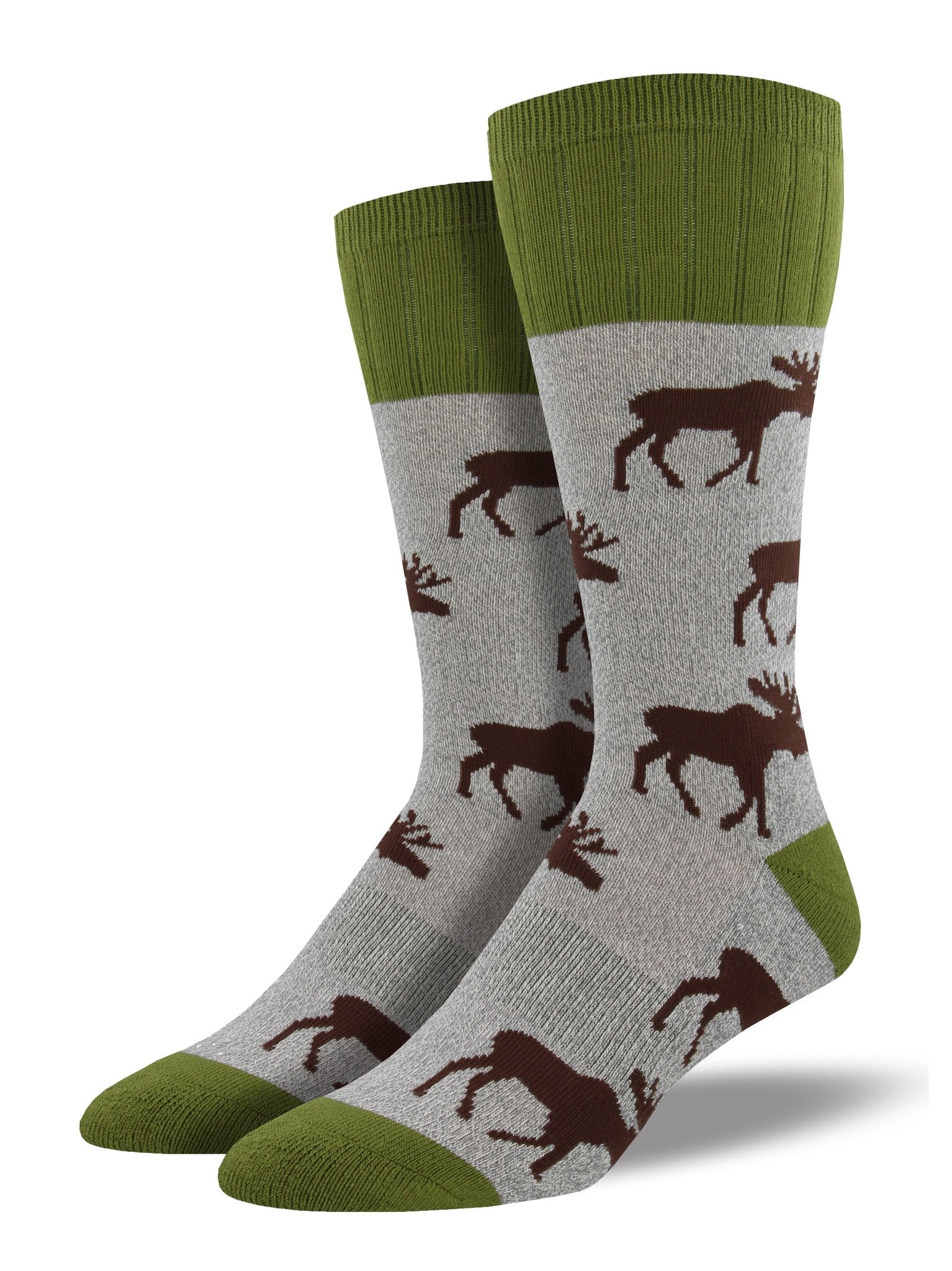 Outlands Men's Moose Socks