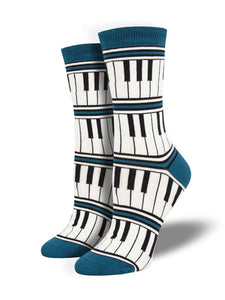 Piano Stripe Women's Socks