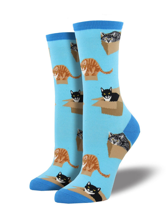 Cat in a Box Women's Socks