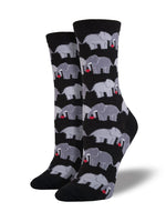 Load image into Gallery viewer, Elephant Love Socks
