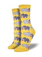 Load image into Gallery viewer, Elephant Love Socks

