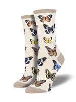 Load image into Gallery viewer, Majestic Butterflies Socks
