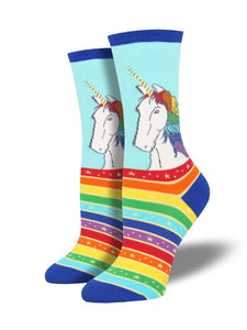 Rainbow Unicorn Socks