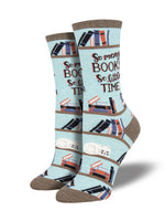 Load image into Gallery viewer, Time For a Good Book Socks
