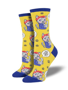 We Can Meow It Socks