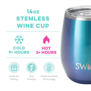 Shimmer Mermazing Stemless Wine Cup (14oz)