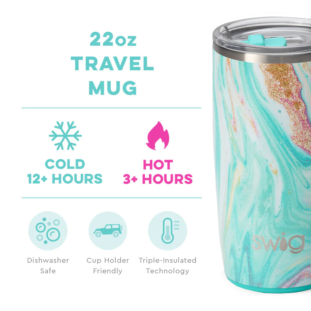 Wanderlust Travel Mug (22 oz)