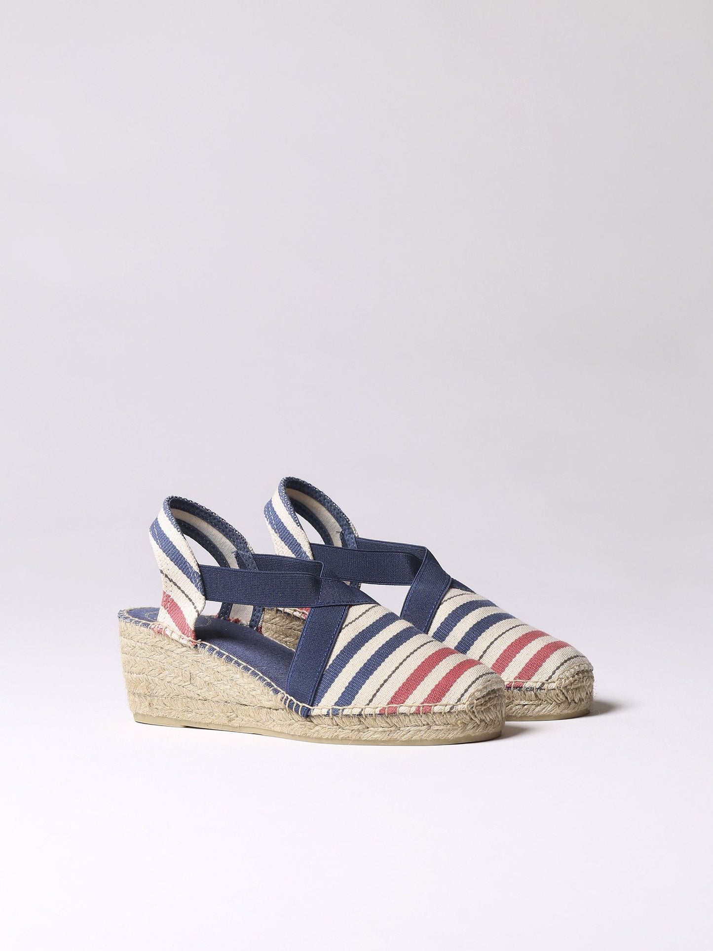 Tarbes Striped Espadrilles