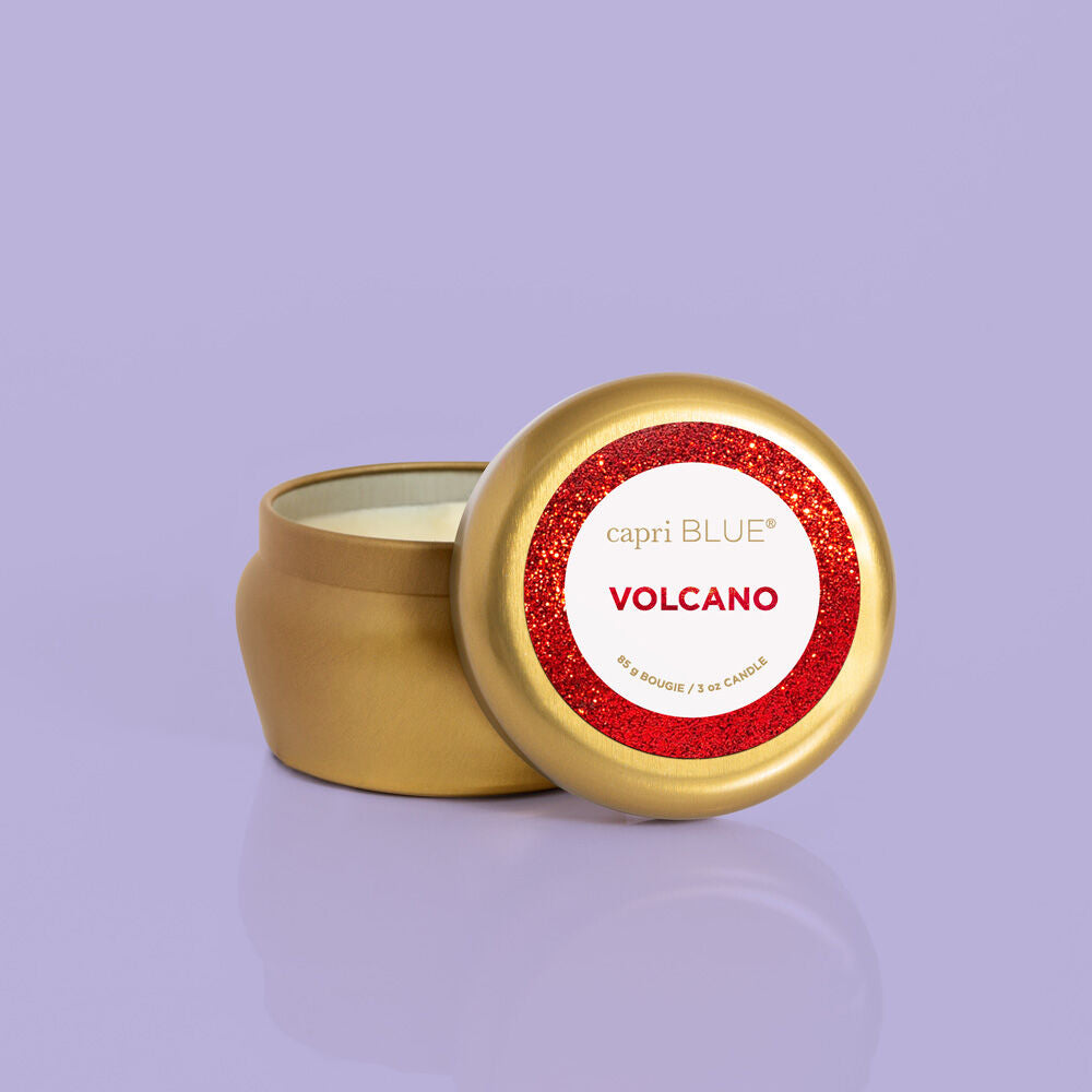 Volcano Glam Mini Tin Candle