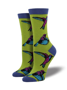 Bamboo Hummingbird Women's Socks