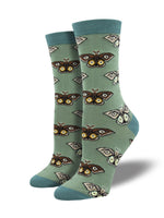 Load image into Gallery viewer, Vintage Moths Bamboo Women&#39;s Socks
