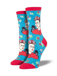 Frida Kahlo Portrait Women's Socks
