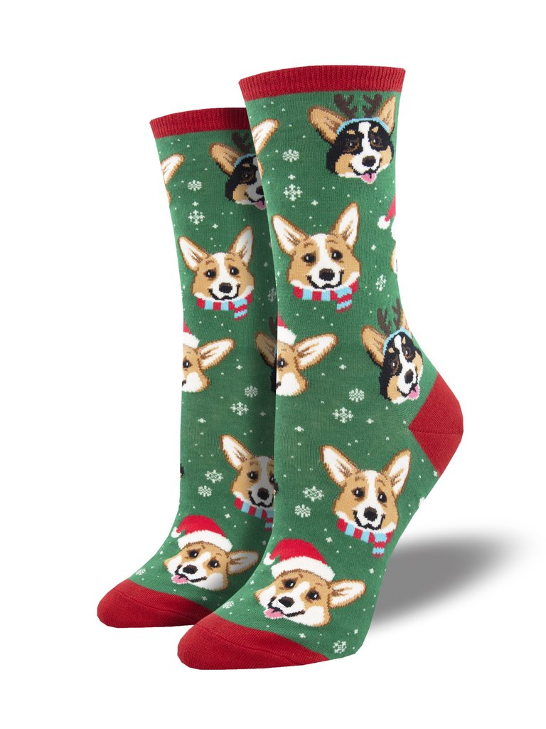 Happy Pawlidays Women's Crew Socks